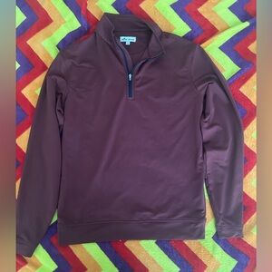 Peter Millar 1/4 Zip Mens S Pullover Shirt Crown Golf Performance